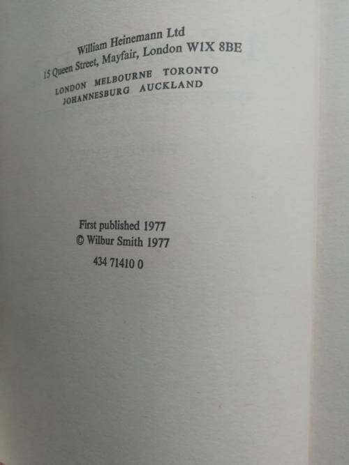 Wilbur Smith: A Sparrow Falls