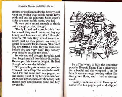 SNEEZING POWDER AND OTHER STORIES  by ENID BLYTON