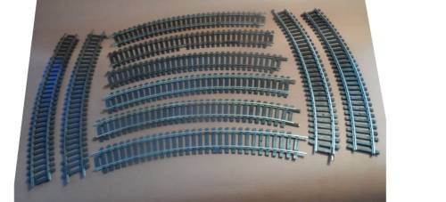 LIMA HO RAILROAD TRACKS  10 X  curves  N/3030