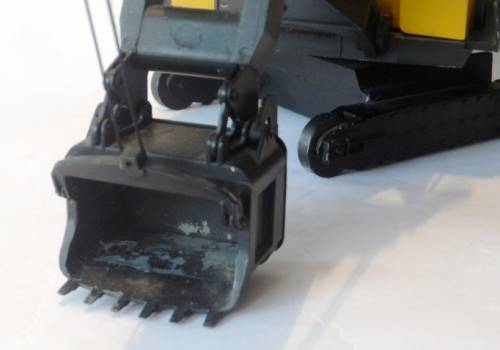 P & H 2800 ELECTRIC MINING ROPE SHOVEL CONRAD HO DIE CAST  1:87 MODEL  / YELLOW