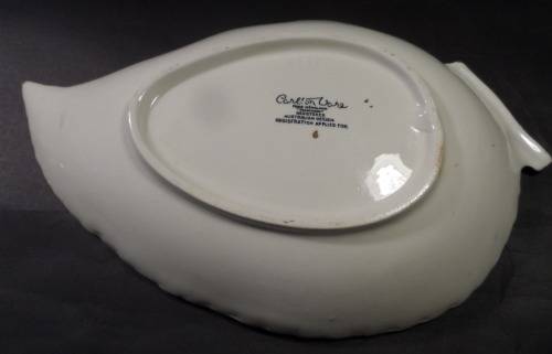 CARLTONWARE LEAF DISH AUSTRALIAN DESIGN