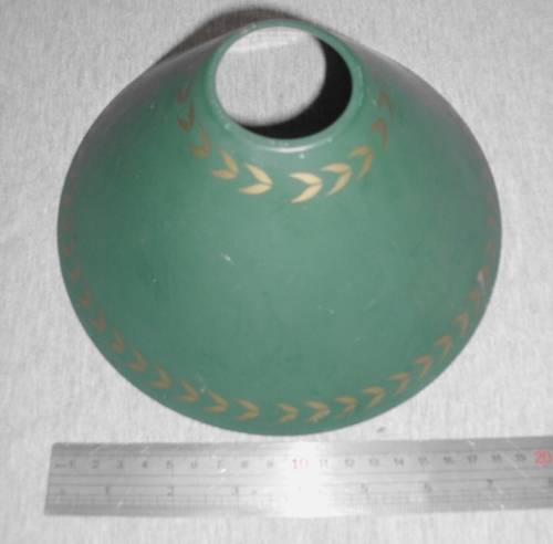 VINTAGE METAL LAMP SHADE