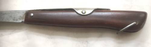 COLLECTIBLE OKAPI GERMANY LOCK BLADE POCKET KNIFE SLENDER BLADE