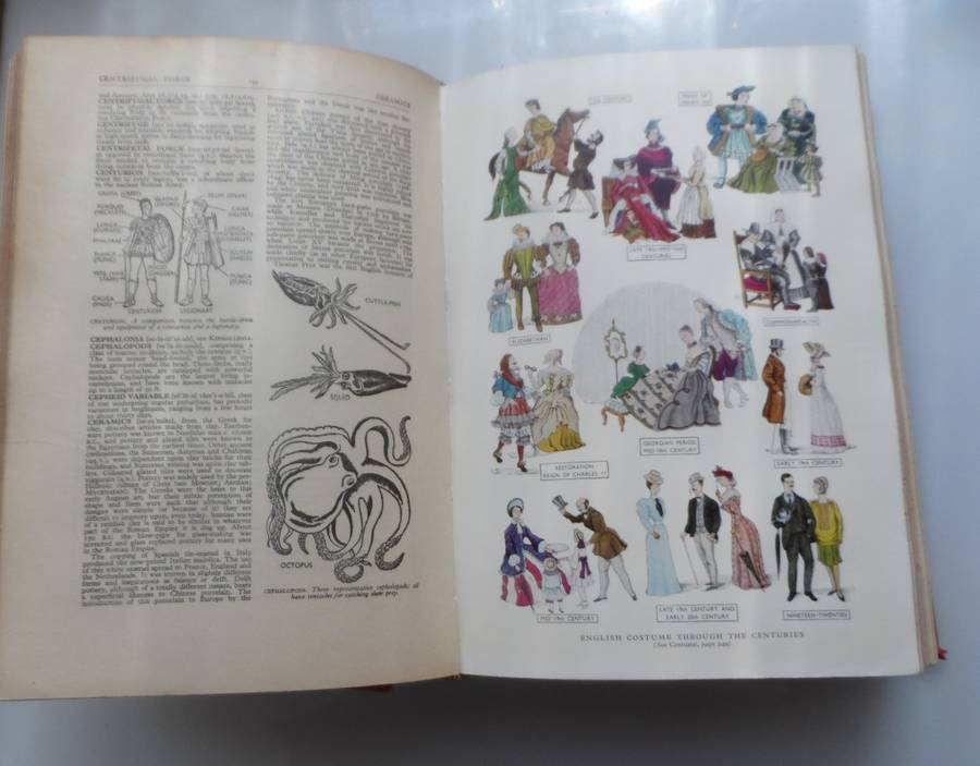 OLDHAMS  THE ILLUSTRATED ENCYCLOPAEDIA  VINTAGE HARD BOUND REPRINT 1960, 969 pages 20 pics fc 37 bw