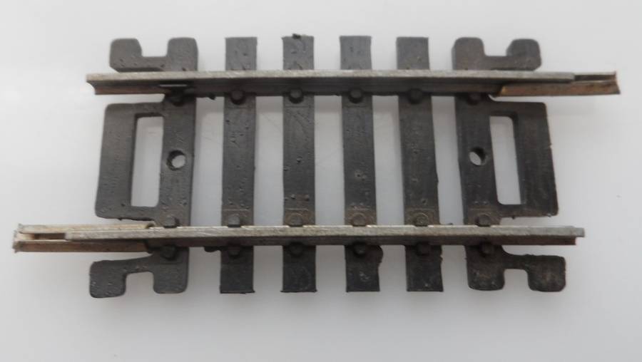 HO RAIL TRACKs , LIMA ITALY , 1 X  SHORT TRACK SECTION  50 mm, 2  ins ,STRAIGHT CONNECTOR SECTION