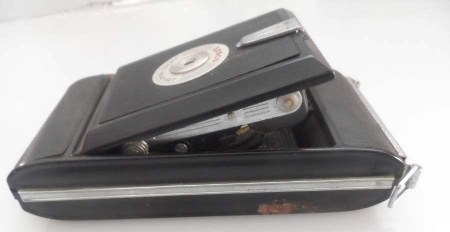 VINTAGE  1952 , ANSCO VIKING , READY SET CAMERA & LEATHER CAMERA CASE