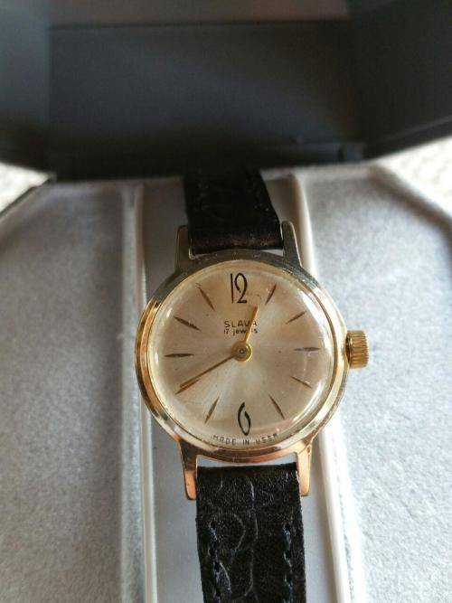 Antique watch Slava-Made in UDSSR (Russian Federation) +/-1950