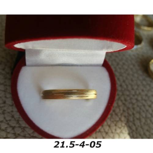 Rings - Brass - 21.5 diameter -width 4mm- different designs - see pictures