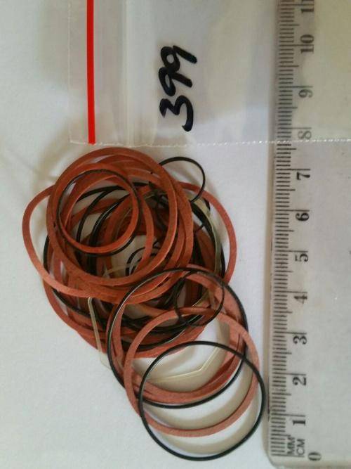 Watch parts- Lot of mixed gaskets- Watchmaker find your Treasure