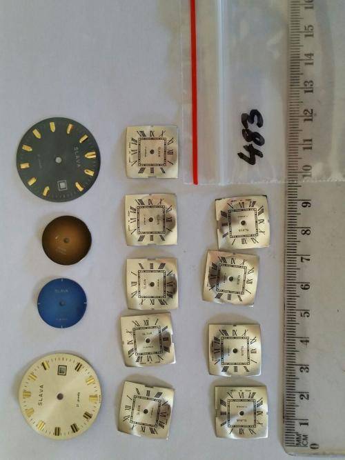 Steampunk - Watch parts- lot of dials- Watchmaker find your Treasure