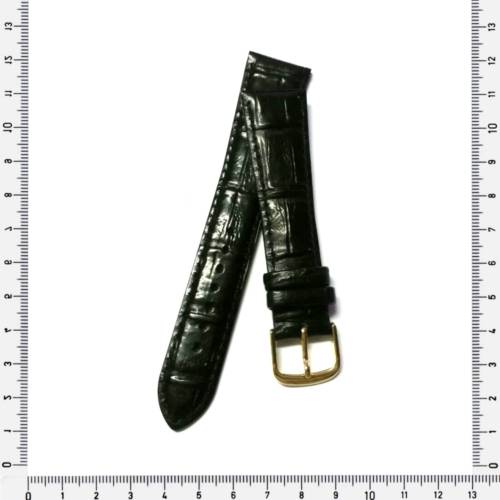 Strap 20mm / watch strap genuine leather / black / made in Germany
