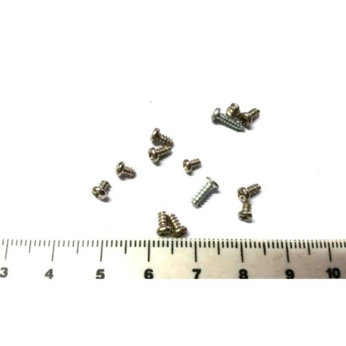 small Phillips round pan screws 2.1mmx5.1mm /Watchmaker treasure / 11pcs