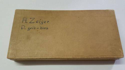 antique Watch parts / spares / Box with different small hands /Watchmaker Treasures 27 tubes