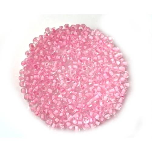 Beads -Glass  Seed Beads - 450pcs  - 3mm - pink / Beads for crafting