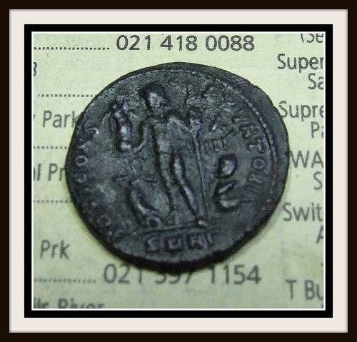 Constantine l, AE folis, AD 315. ANCIENT ROMAN BRONZE COINS