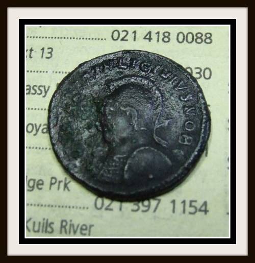 Constantine l, AE folis, AD 315. ANCIENT ROMAN BRONZE COINS