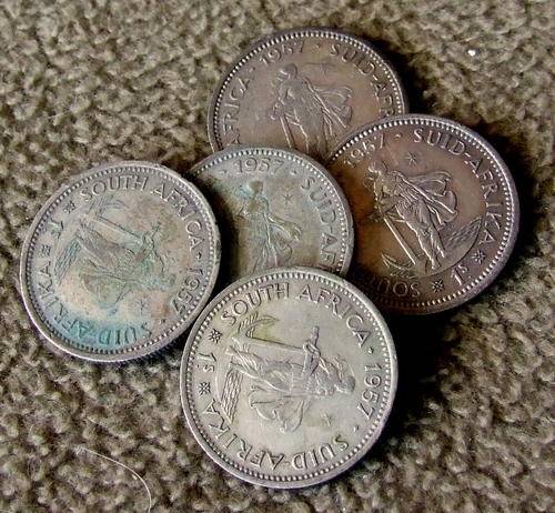 1957 Silver coin lot