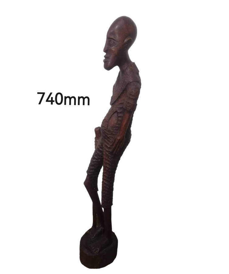 Wooden African Carving/Sculpture 740mm