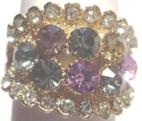 Gold Plated Gem Stones and Diamonds Simulation