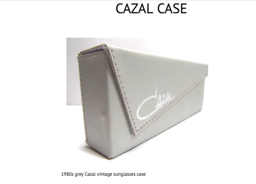 Vintage `Cazal` Sunglass case