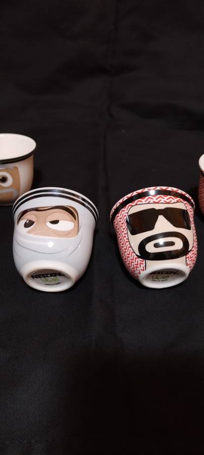 Nescafe Arabiana cups, Collectors Rare cups. Dubai promo. Limited Edition
