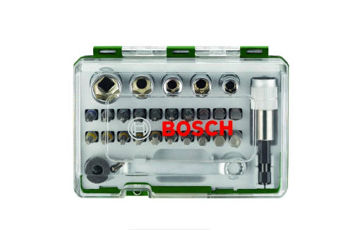 Bosch - Strong Mini Ratchet Colour Coded Set - 27 Piece. Gets into tight spaces