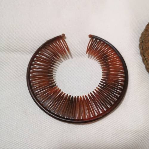 Vintage Hairband  in customised round leather cover