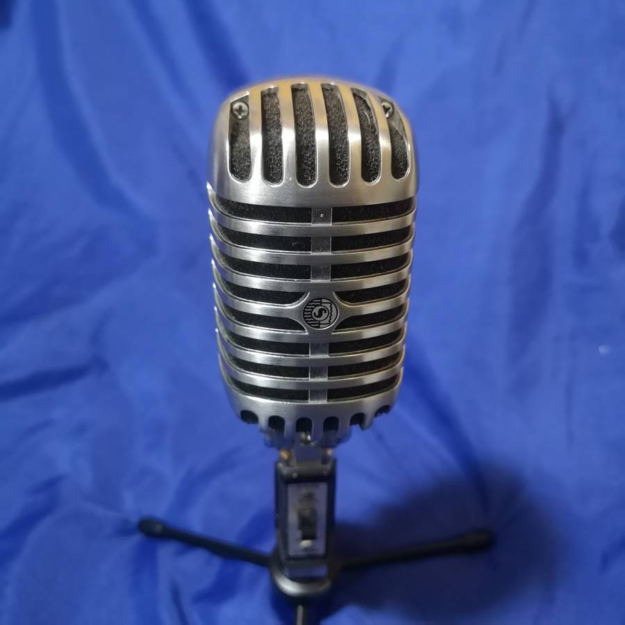 Shure 55SH Series II Iconic Unidyne Vocal Microphone (The Elvis Microphone) used