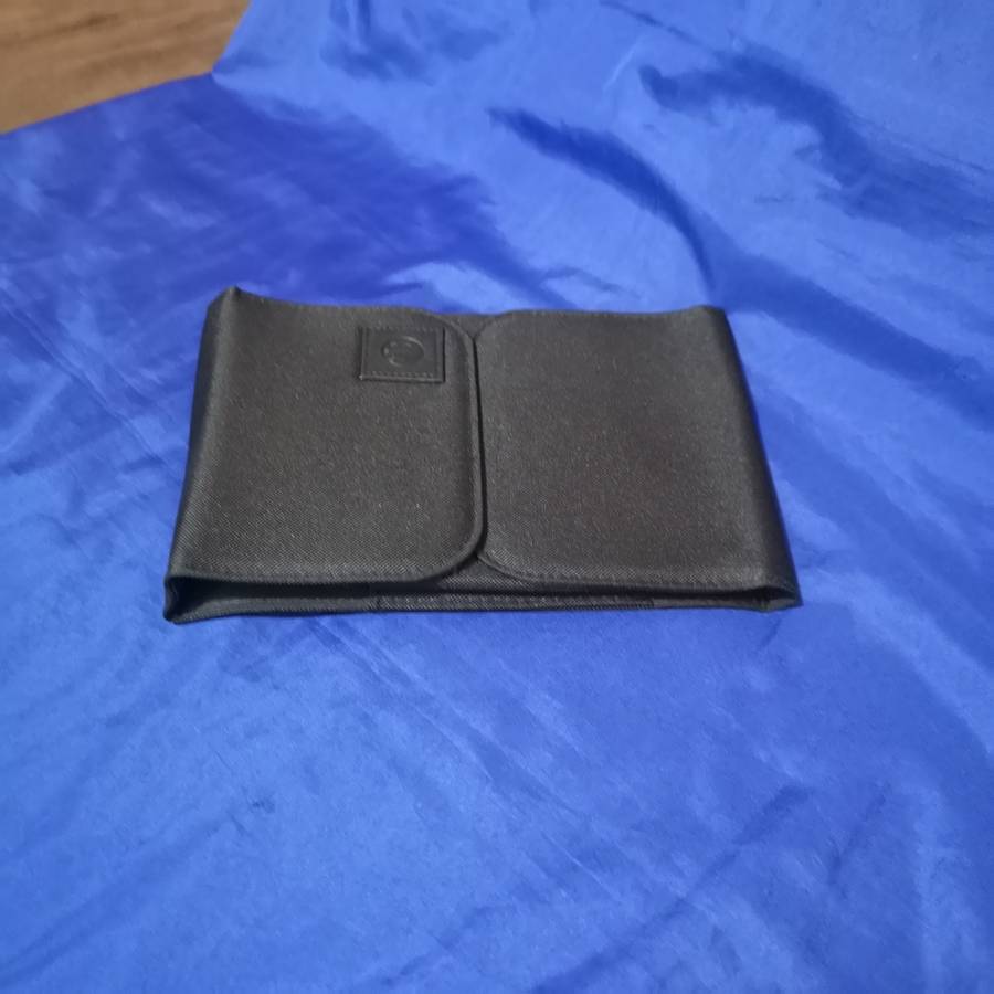 BMW Genuine BMW Owners Manual Black Nylon Vertical Case Pouch. CASE ONLY