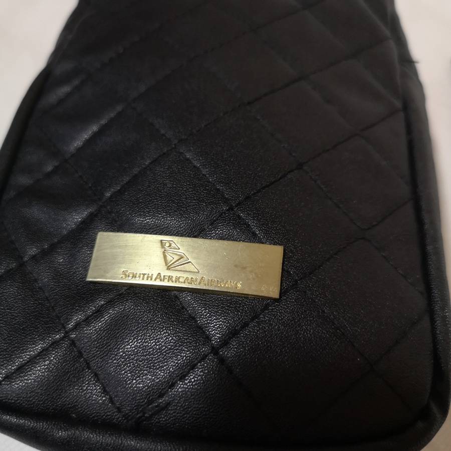 South African Airways business amenity kit bag only.