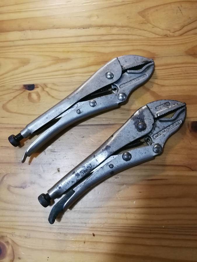 Gedore Vice-Grip 137-250 and 139-250. Chrome Vanadium