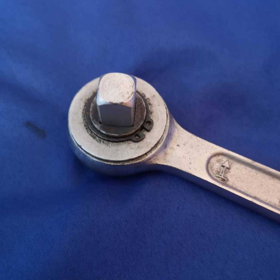 Rheidco No 382 - H/3 11". Half inch Ratchet. Reversible. Chrome Vanadium. Made in Germany.