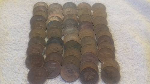 South Africa Pennies 50