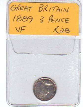 GREAT BRITAIN 1889  3 PENCE
