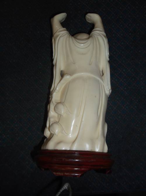 LAUGHING BUDDHA ( MOLDED CAST RESIN )