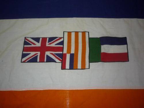 ORIGINAL OLD SOUTH AFRICAN FLAG - IN GOOD CONDITION