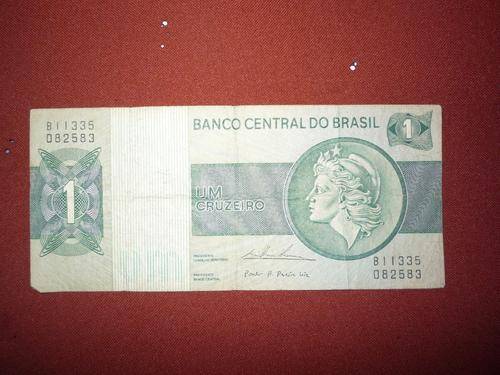 1 UM Cruzeiro Banco Central Do Brazil BANKNOTE