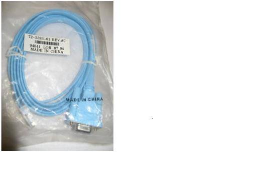 CISCO RJ45 TO DB9 CONSOLE CABLE,72-3383-01 REV.A2*