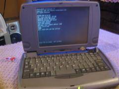 MECER  MINI LAPTOP MoDEL 280M,CYRIX MEDIA GXM 266mhz CPU,64MB OF RAM