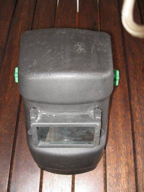 UNUSED WELDING HELMET