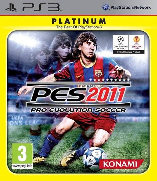 Pro Evolution Soccer 2011 (PS3 Platinum)