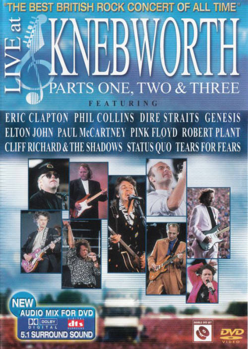 Live At Knebworth - Parts 1, 2 and 3 (2 Disc DVD)