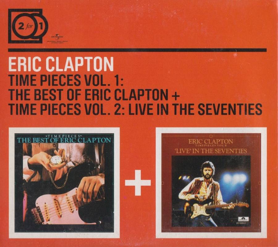 Eric Clapton - Time Pieces (The Best Of) and Time Pieces 2 (Live In The Seventies) (Double CD)