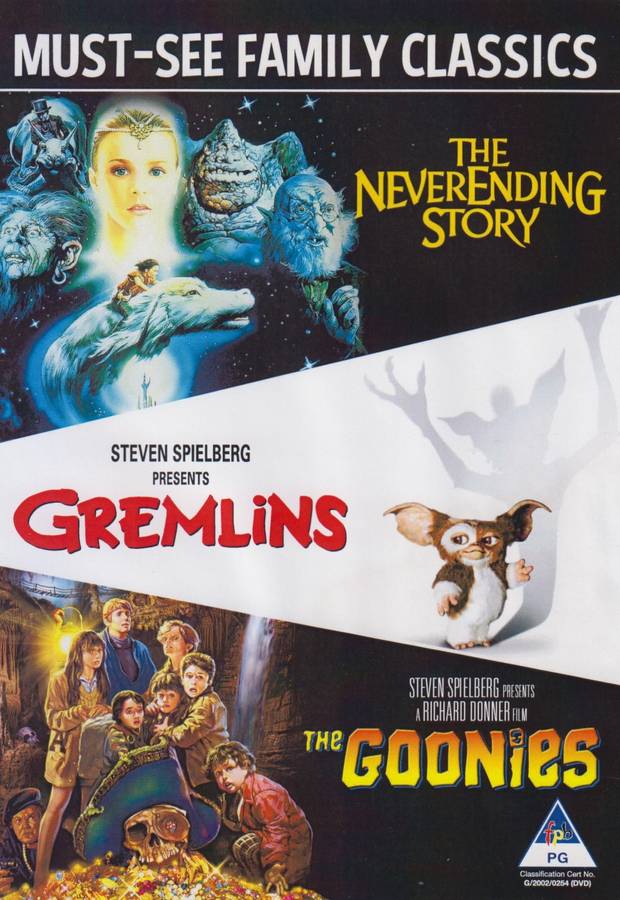 Must-See Family Classics - Neverending Story/Gremlins/The Goonies (DVD)