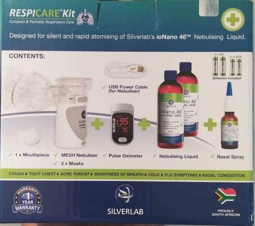 SilverLab RespiCare Kit (Full Nebulising Kit - 13 Piece)