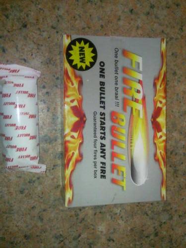 FIRE BULLETS!!! The best fire lighter on the market!!!!