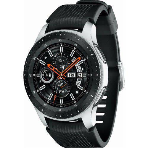 Samsung Galaxy 46mm Watch - Silver with Black Strap