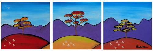 Original Painting - Autumn - by SA artist Heidi Kern