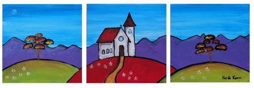 Original Painting - Peaceful - by SA artist Heidi Kern