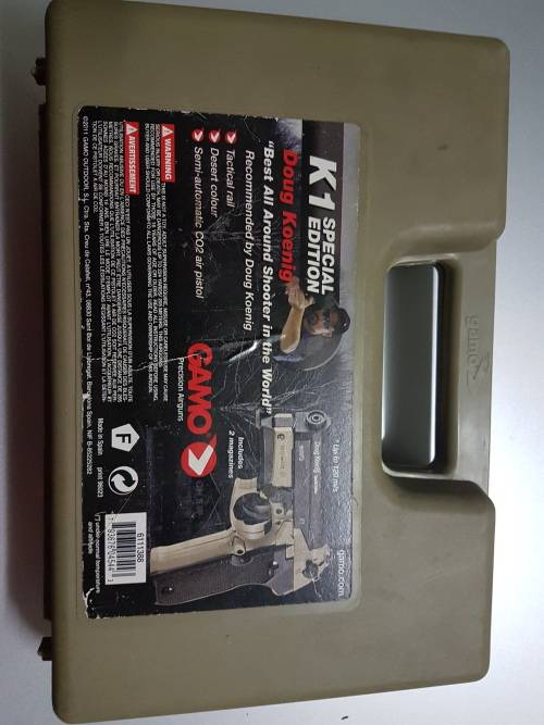 Gammo K1 Doug Koenig Special Edition precision air pistol